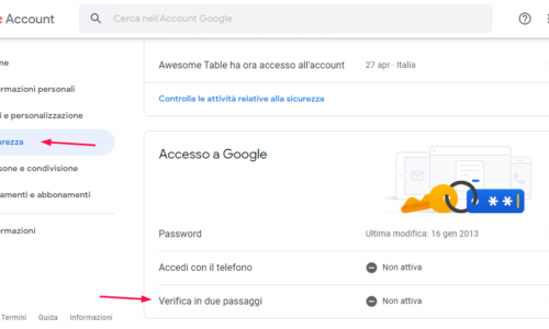 Come attivare la verifica in due passaggi Gmail [2021]