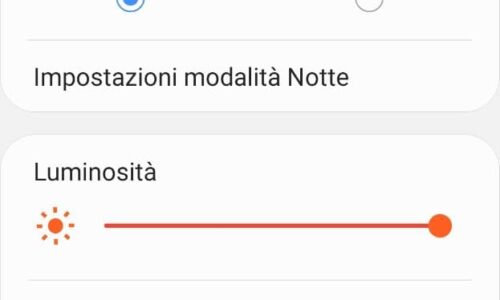 Come disattivare la luminosità automatica su Android
