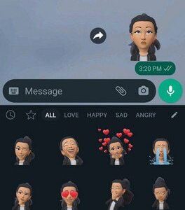 Come creare un avatar su Whatsapp